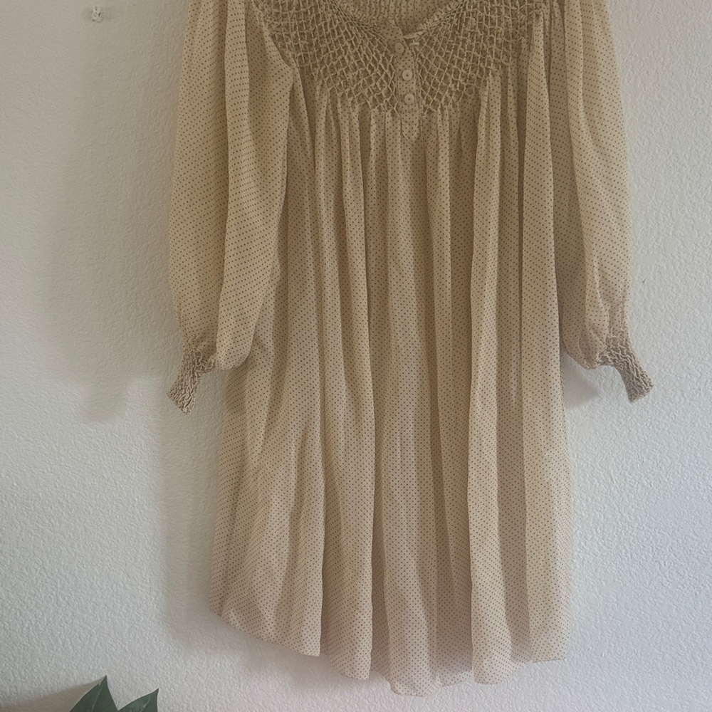 3.1 Phillip Lim Polka Dot Beige Blouse